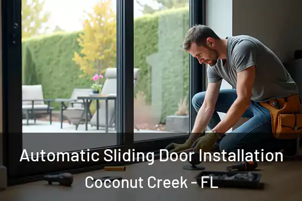  Automatic Sliding Door Installation Coconut Creek - FL