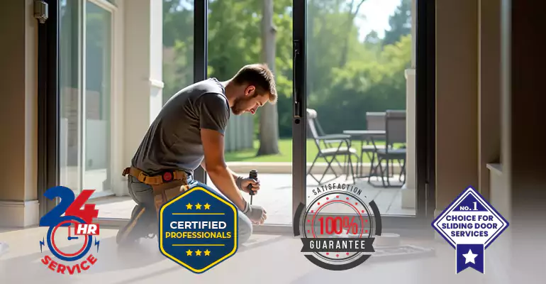 Sliding Door Strike Plate Repair in Coconut Creek
