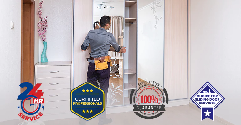 Sliding Closet Door Installation in Coconut Creek, FL