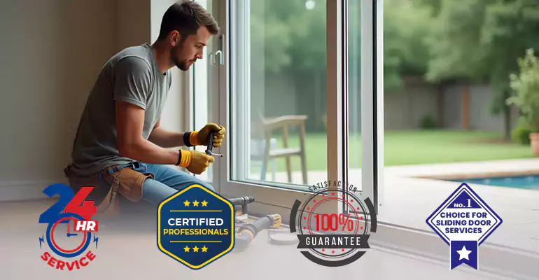 Sliding Door Track Repair in Coconut Creek, FL