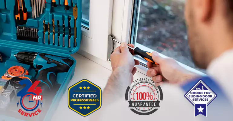 Sliding Patio Door Squeaks Repair Near Me in Coconut Creek